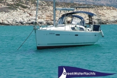 The yacht of your chartered sailing holidays in the Greek Islands
