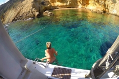 Naturist cruise around the Greek Cyclades Islands